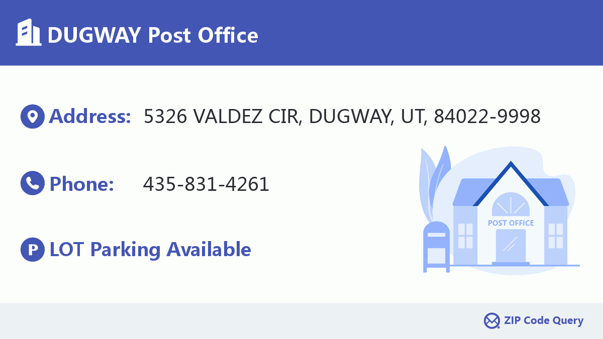 Post Office:DUGWAY