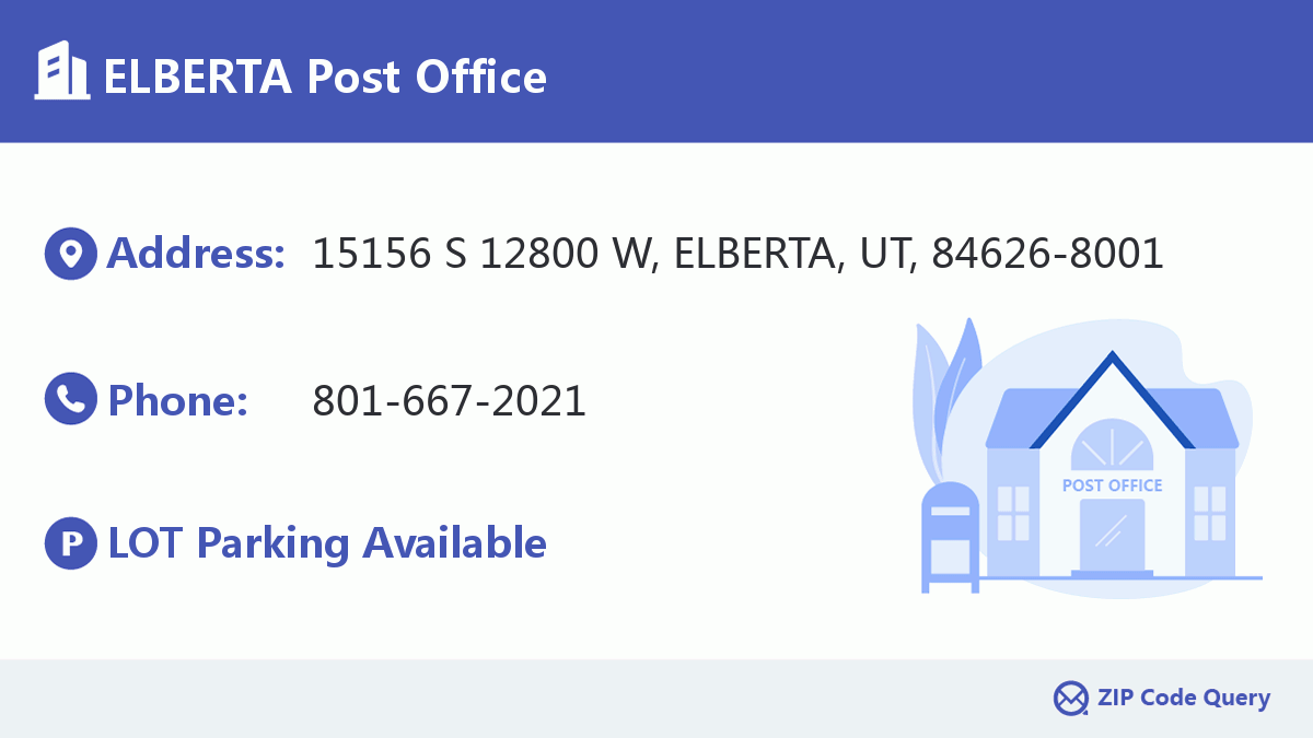Post Office:ELBERTA