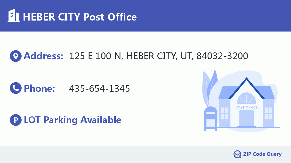 Post Office:HEBER CITY