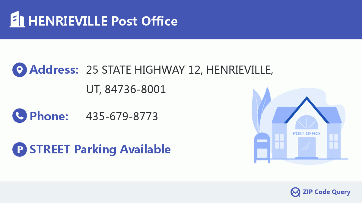 Post Office:HENRIEVILLE