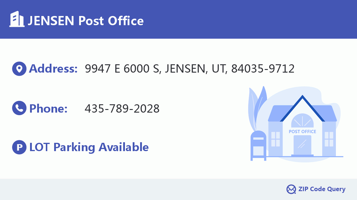 Post Office:JENSEN