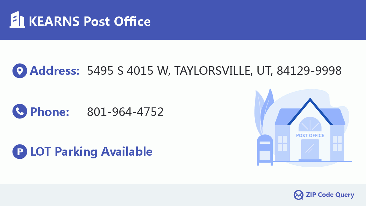 Post Office:KEARNS