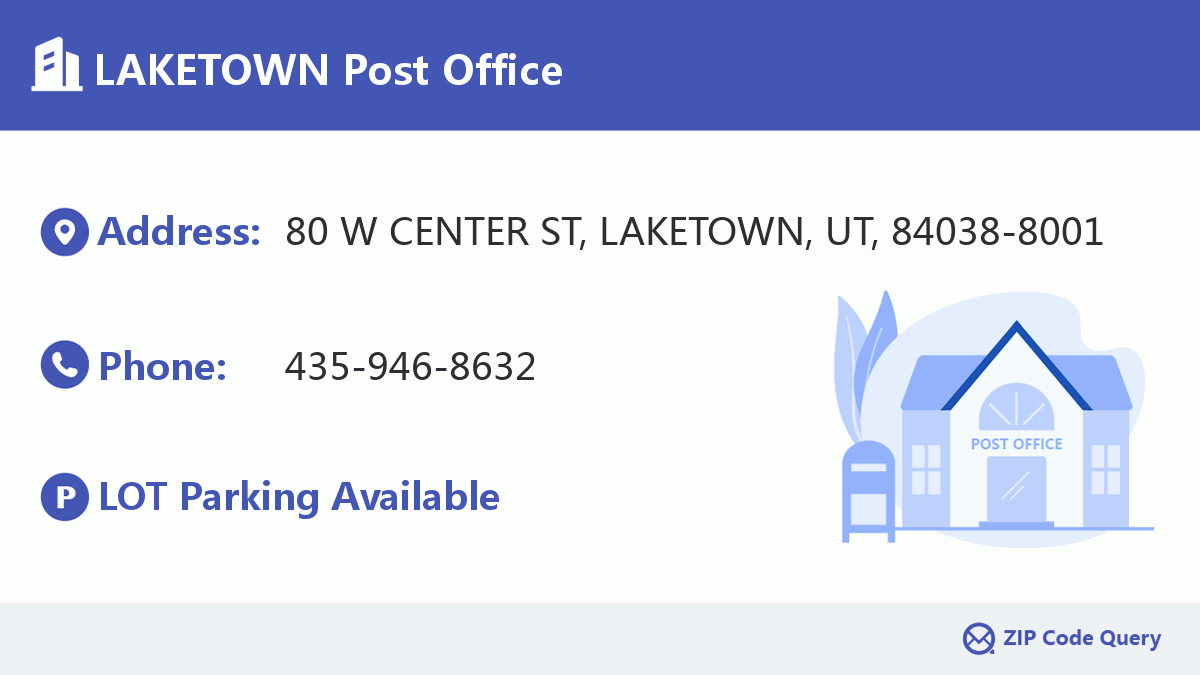 Post Office:LAKETOWN