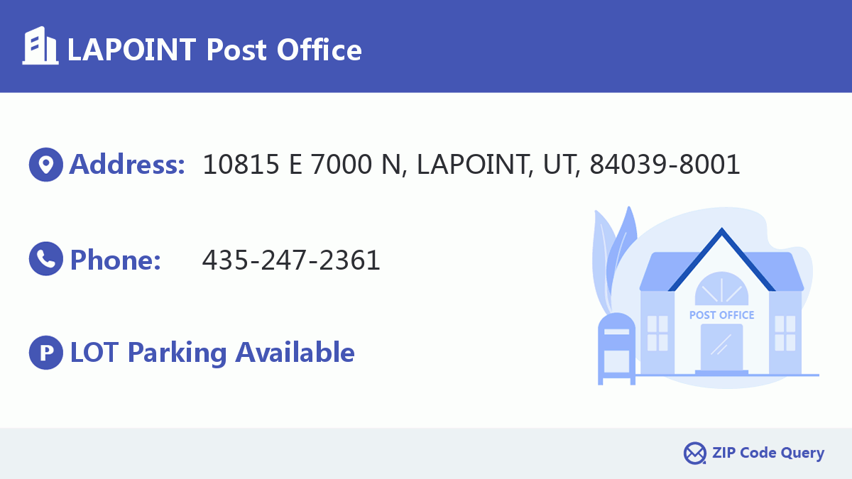Post Office:LAPOINT