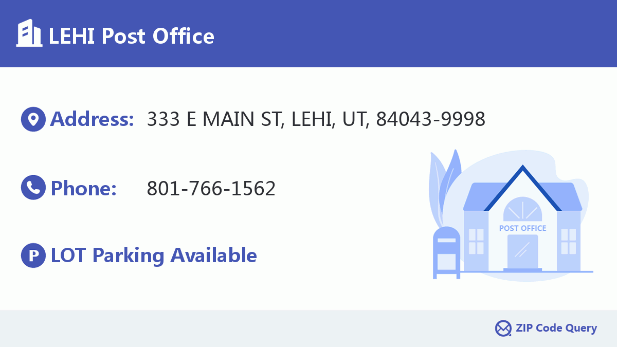 Post Office:LEHI