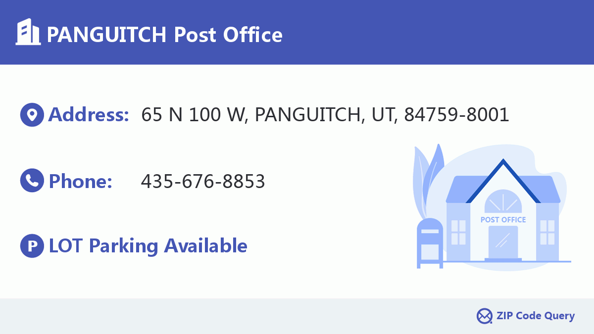 Post Office:PANGUITCH