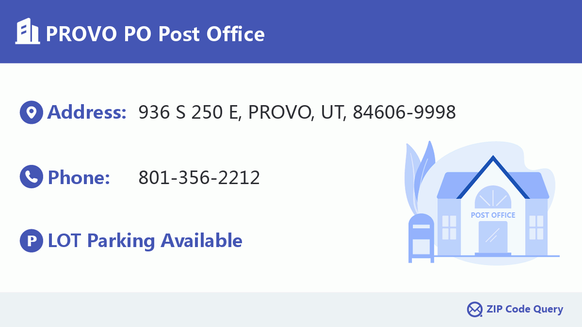 Post Office:PROVO PO
