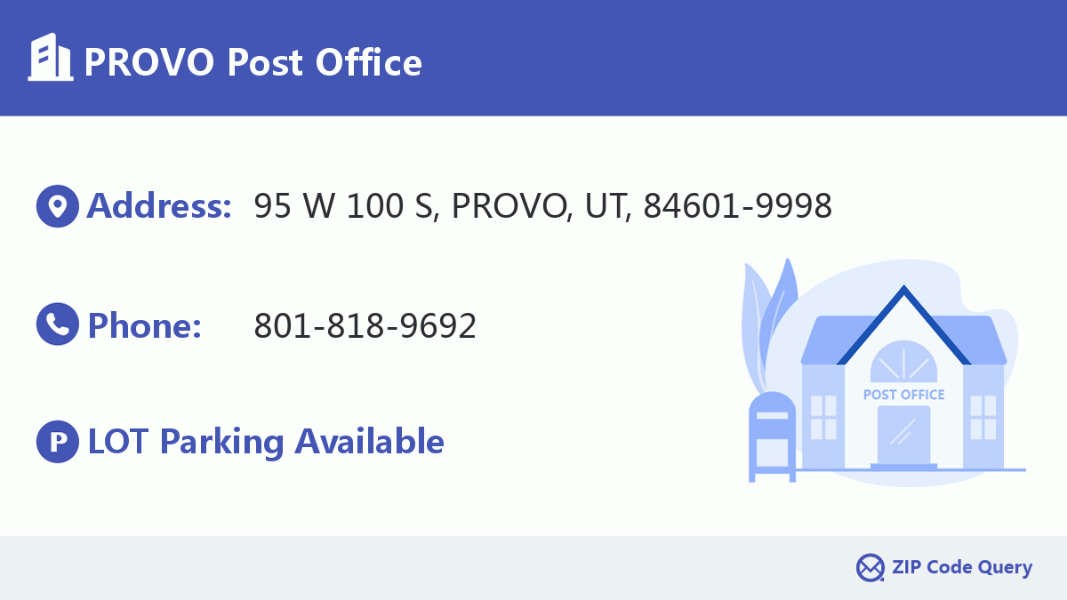 Post Office:PROVO