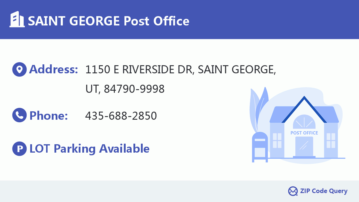 Post Office:SAINT GEORGE