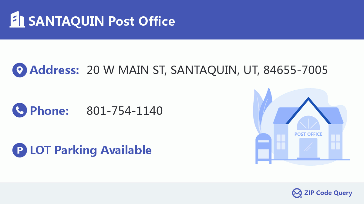 Post Office:SANTAQUIN