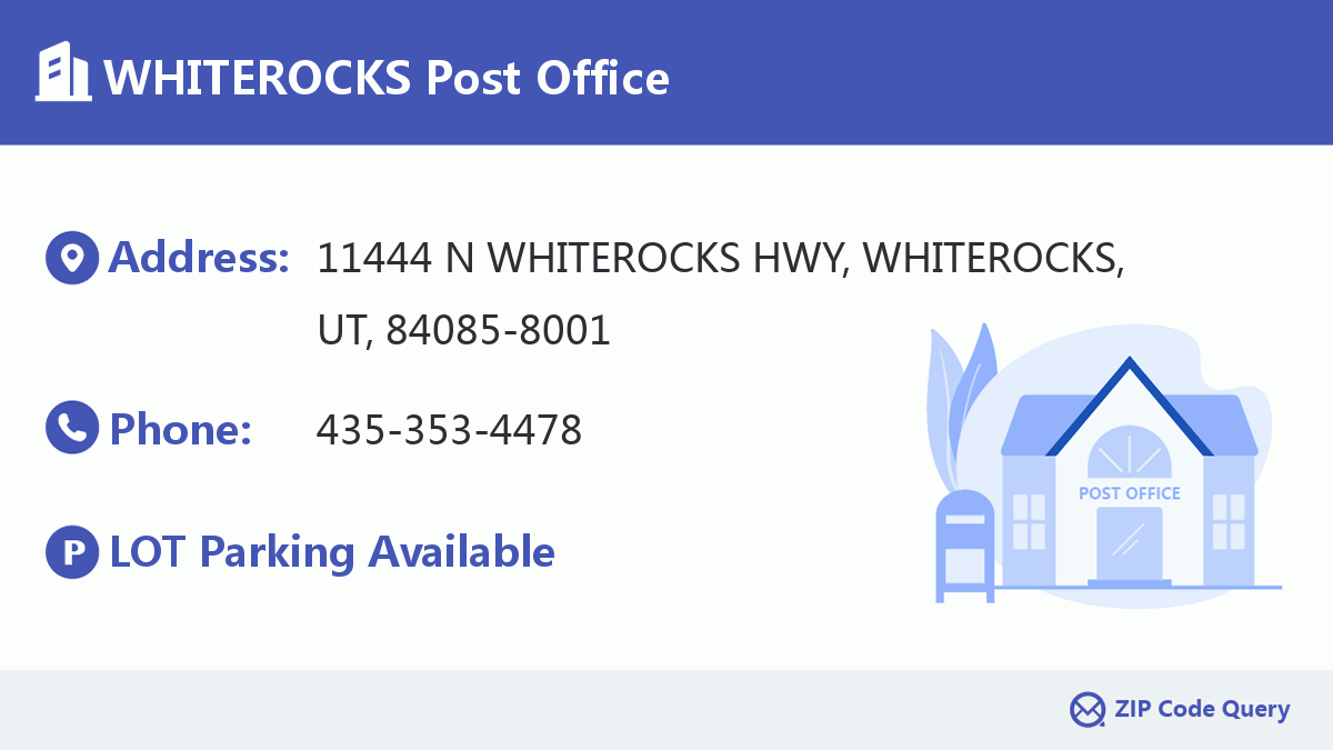 Post Office:WHITEROCKS